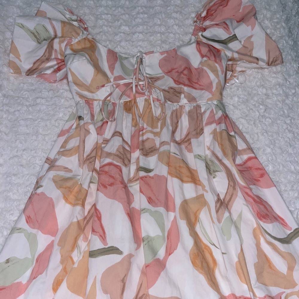 A&F Puff Sleeve Babydoll Dress